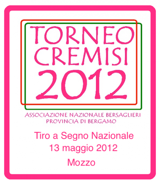 Mozzo, Torneo Cremisi, provinciale, di tiro carabina al poligono di Mozzo il 13 maggio dalle ore 8,00. « blog del Bersagliere