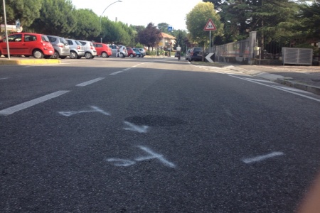 Incrocio a rischio: perché non chiuderlo negli orari scolastici? « UDC MOZZO