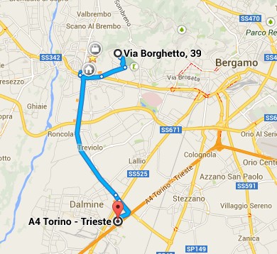 casa angeli mozzo mappa