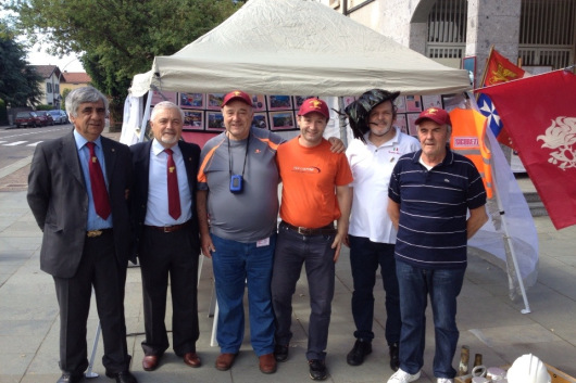 Il Presidente Tenente Rocchi in visita alla Mostra dei Bersaglieri e la Guerra di Liberazione | blog del Bersagliere