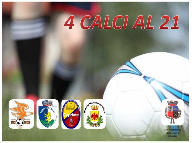 Amici Mozzo: 4 calci al 21. « AMICI MOZZO 2008 Football Club