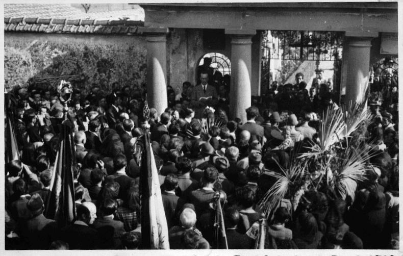 Luciano Tironi, funerali, cimitero Mozzo(sett.1944)