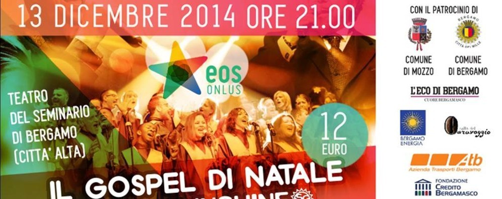 A Bergamo il Sunshine Gospel Choir Concerto alle 21 la sera di Santa Lucia - Cultura e Spettacoli Bergamo
