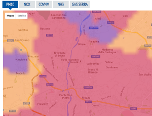 gas serra pm10 mozzo